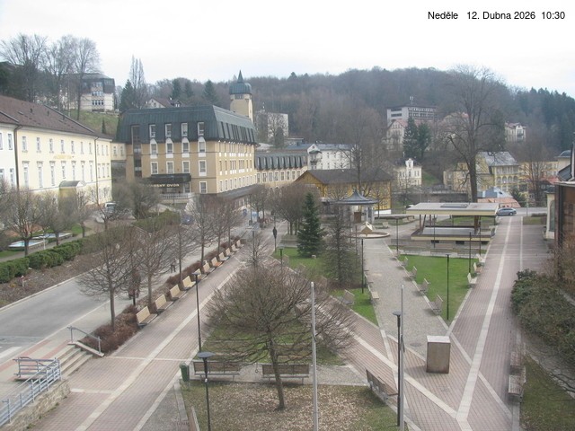 Archiv Foto Webcam Janske Lazne Dorfzentrum