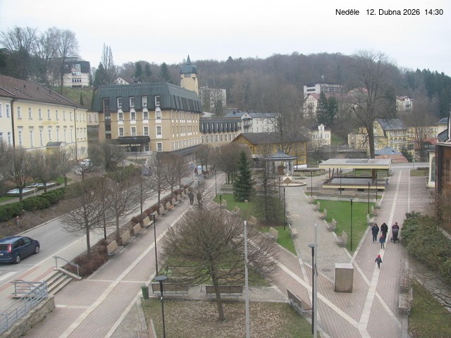 Archiv Foto Webcam Janske Lazne Dorfzentrum