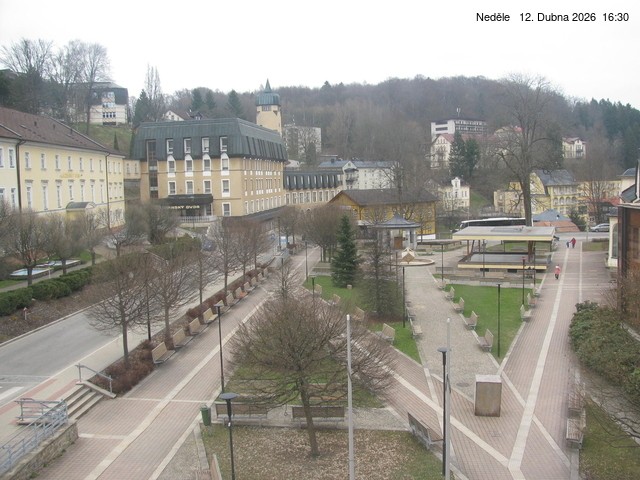 Archiv Foto Webcam Janske Lazne Dorfzentrum