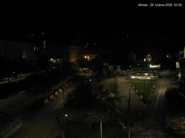 Archiv Foto Webcam Janske Lazne Dorfzentrum