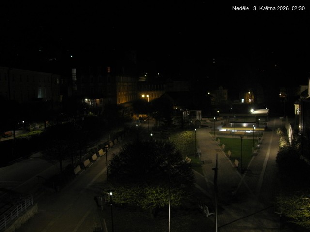 Archived image Webcam Janske Lazne Village center