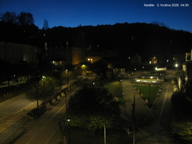 Archived image Webcam Janske Lazne Village center