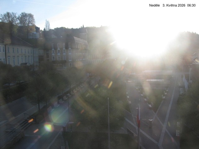 Archived image Webcam Janske Lazne Village center