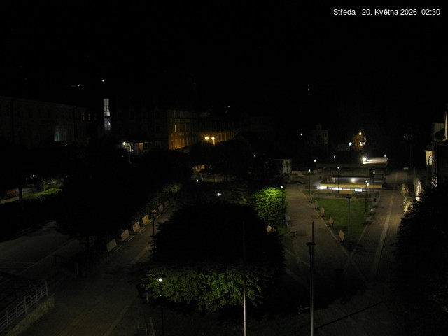 Archived image Webcam Janske Lazne Village center