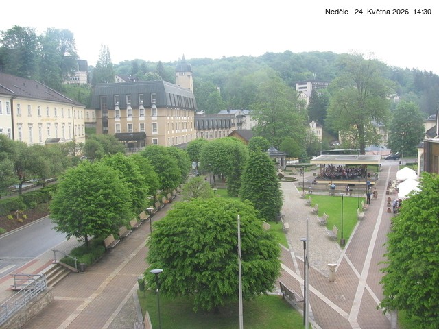 Archiv Foto Webcam Janske Lazne Dorfzentrum