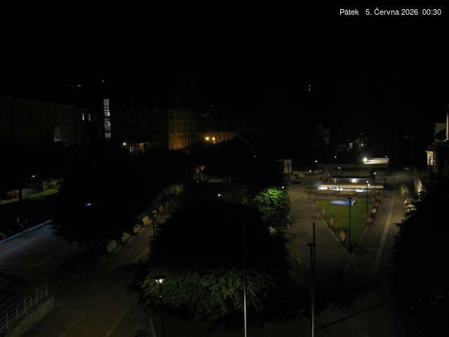 Archiv Foto Webcam Janske Lazne Dorfzentrum