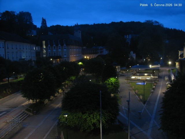 Archiv Foto Webcam Janske Lazne Dorfzentrum