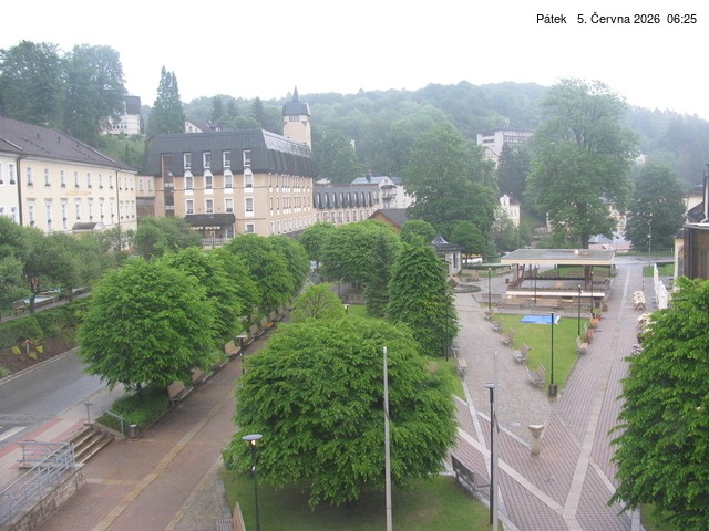Archiv Foto Webcam Janske Lazne Dorfzentrum