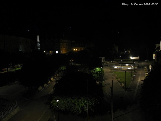 Archiv Foto Webcam Janske Lazne Dorfzentrum