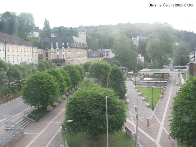 Archiv Foto Webcam Janske Lazne Dorfzentrum