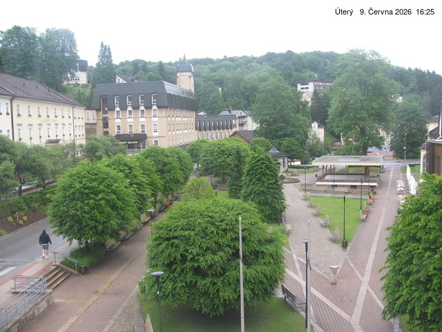 Archiv Foto Webcam Janske Lazne Dorfzentrum