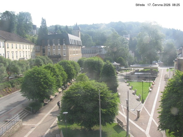 Archiv Foto Webcam Janske Lazne Dorfzentrum