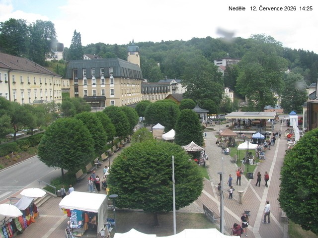 Archiv Foto Webcam Janske Lazne Dorfzentrum