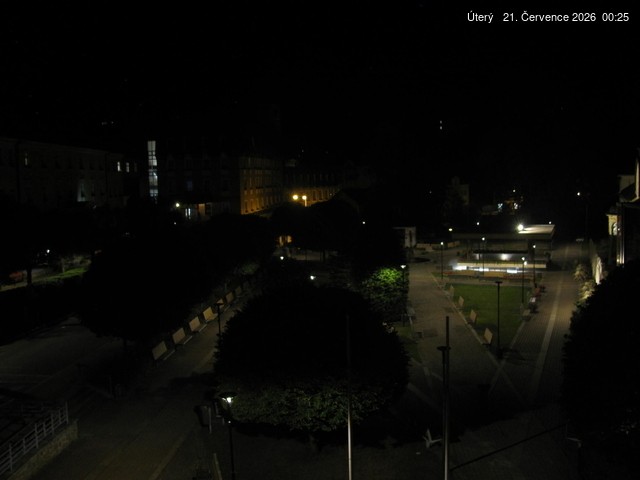 Archiv Foto Webcam Janske Lazne Dorfzentrum
