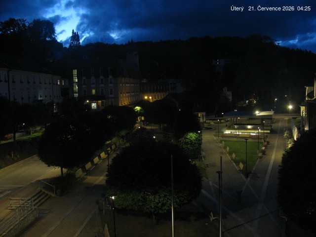 Archiv Foto Webcam Janske Lazne Dorfzentrum