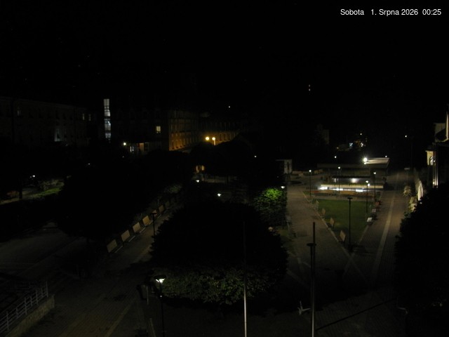 Archived image Webcam Janske Lazne Village center
