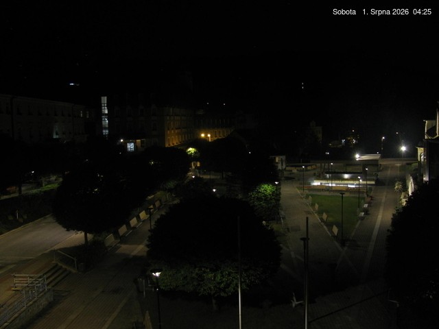 Archived image Webcam Janske Lazne Village center