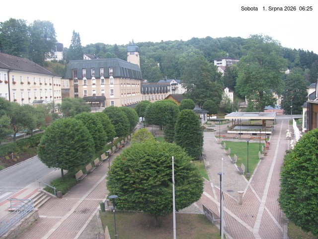 Archived image Webcam Janske Lazne Village center