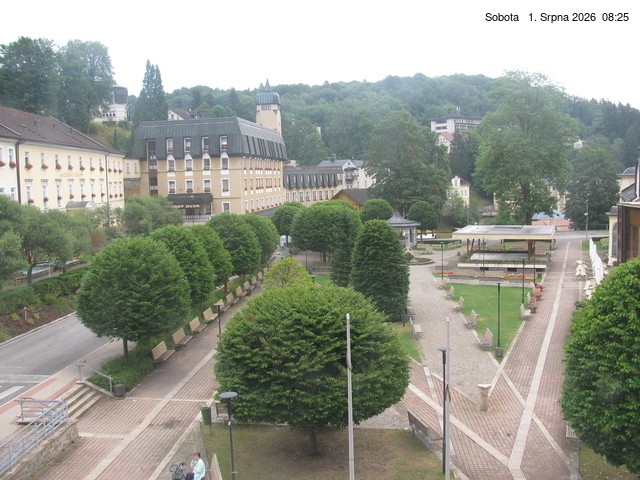 Archived image Webcam Janske Lazne Village center