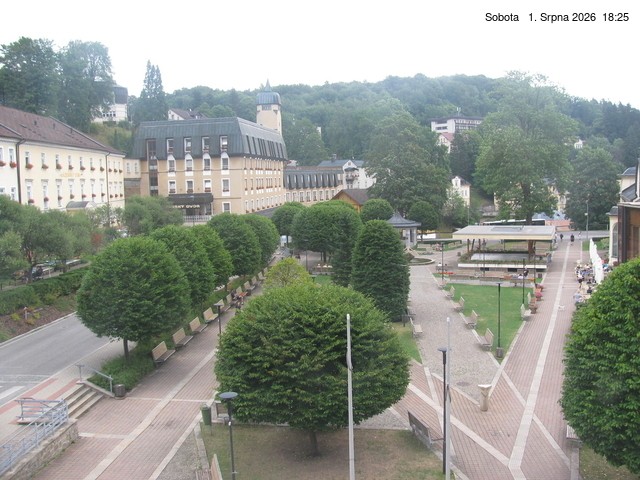 Archived image Webcam Janske Lazne Village center