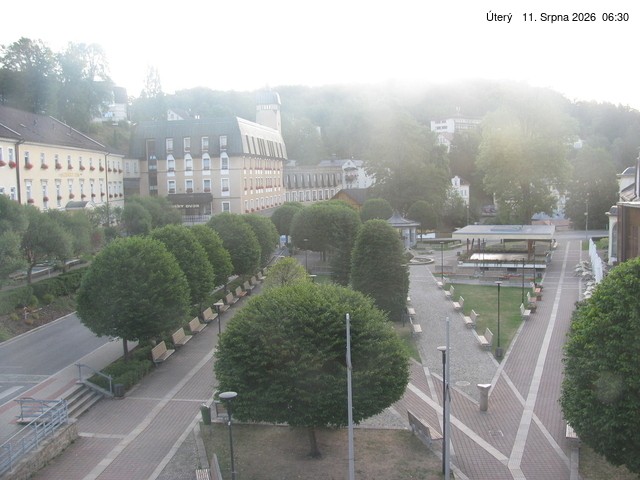 Archiv Foto Webcam Janske Lazne Dorfzentrum