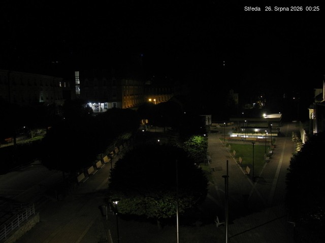 Archiv Foto Webcam Janske Lazne Dorfzentrum