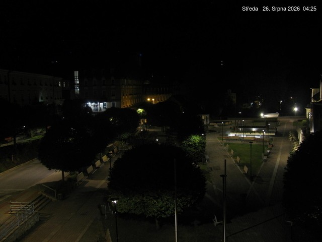 Archiv Foto Webcam Janske Lazne Dorfzentrum