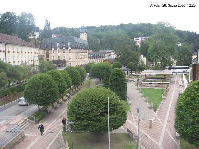 Archiv Foto Webcam Janske Lazne Dorfzentrum