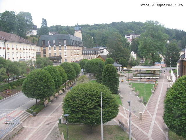 Archiv Foto Webcam Janske Lazne Dorfzentrum