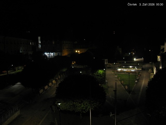 Archiv Foto Webcam Janske Lazne Dorfzentrum
