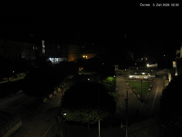 Archiv Foto Webcam Janske Lazne Dorfzentrum