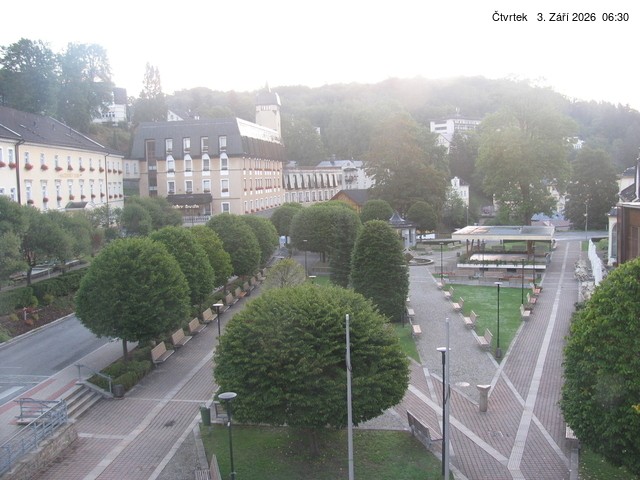 Archiv Foto Webcam Janske Lazne Dorfzentrum