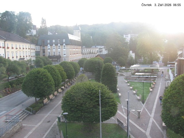 Archiv Foto Webcam Janske Lazne Dorfzentrum