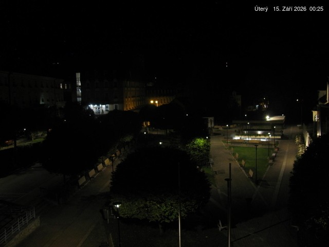 Archived image Webcam Janske Lazne Village center
