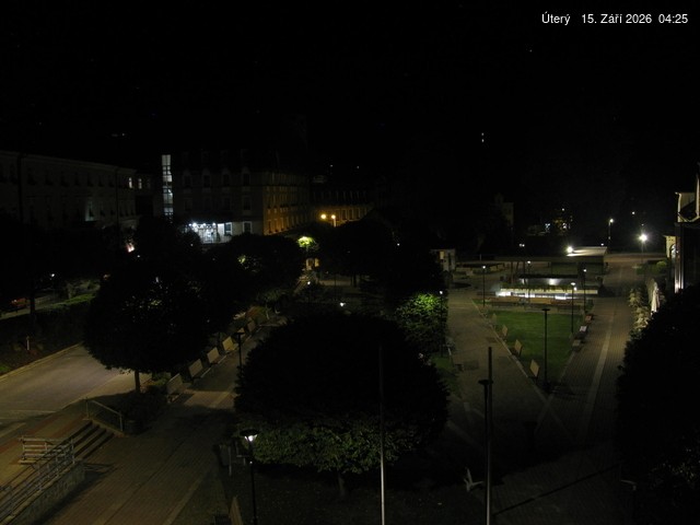 Archived image Webcam Janske Lazne Village center