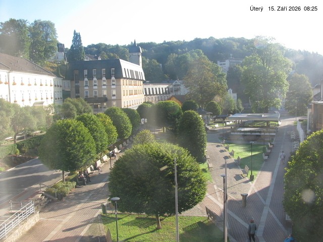 Archived image Webcam Janske Lazne Village center