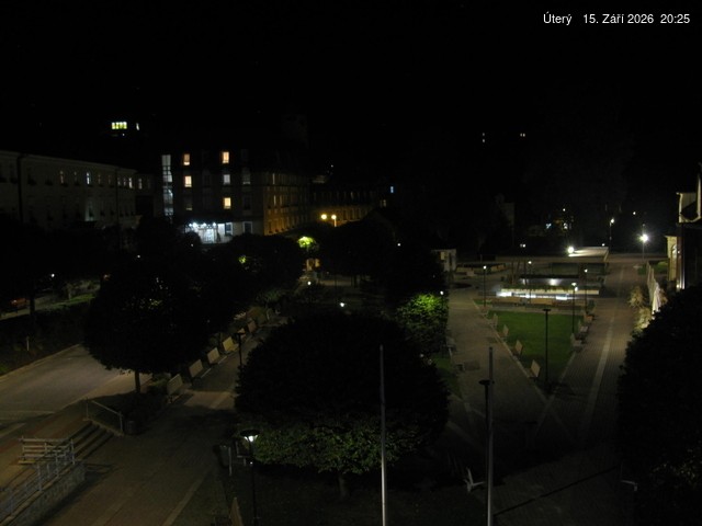 Archived image Webcam Janske Lazne Village center