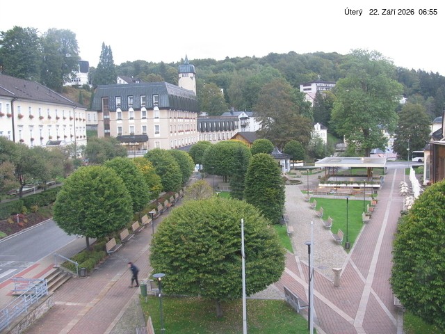Archiv Foto Webcam Janske Lazne Dorfzentrum