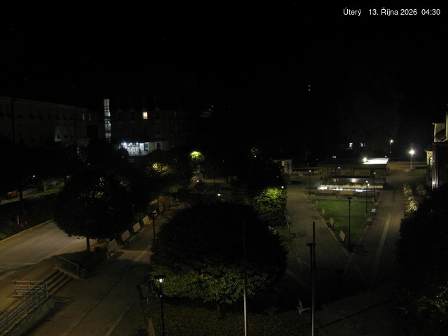 Archiv Foto Webcam Janske Lazne Dorfzentrum