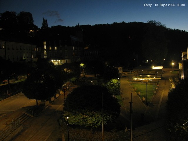 Archiv Foto Webcam Janske Lazne Dorfzentrum