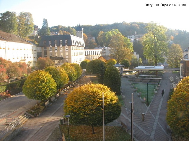 Archiv Foto Webcam Janske Lazne Dorfzentrum