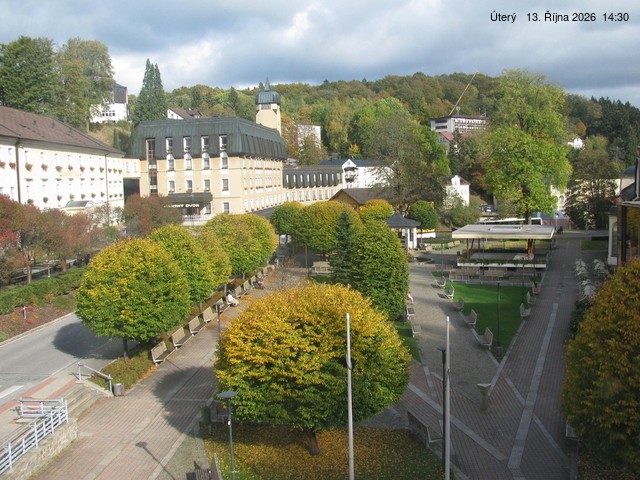 Archiv Foto Webcam Janske Lazne Dorfzentrum