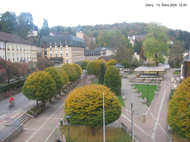 Archiv Foto Webcam Janske Lazne Dorfzentrum