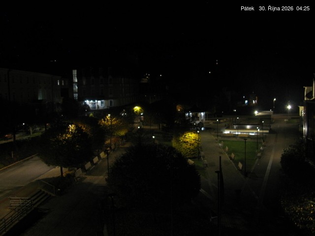 Archiv Foto Webcam Janske Lazne Dorfzentrum