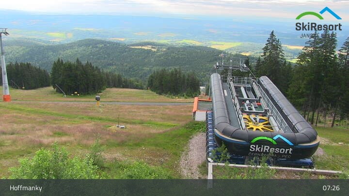 Archived image Webcam Top Station Hoffmanky, Černá hora