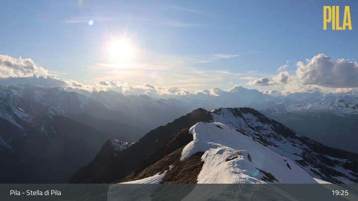 Archived image Webcam Pila - Aosta Valley
