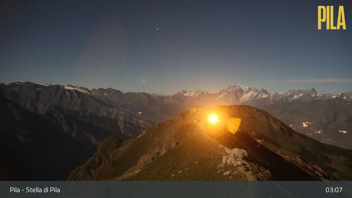 Archived image Webcam Pila - Aosta Valley