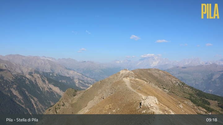 Archiv Foto Webcam Gressan - Pila