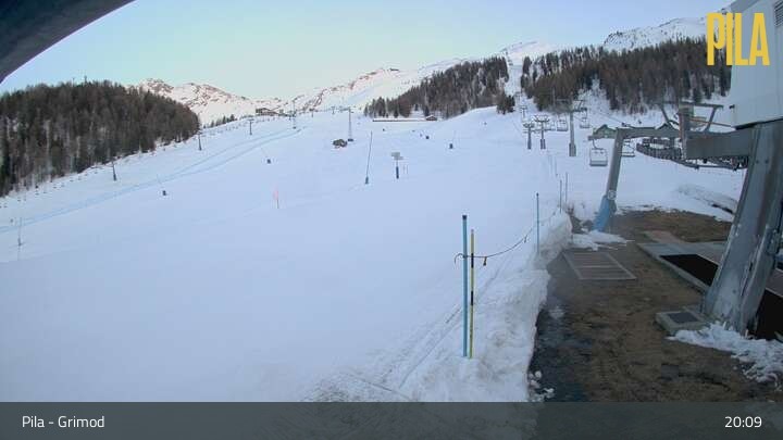 Archived image Webcam Gressan - Pila - Grimond Chair