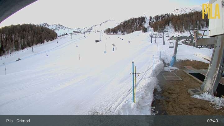Archived image Webcam Gressan - Pila - Grimond Chair